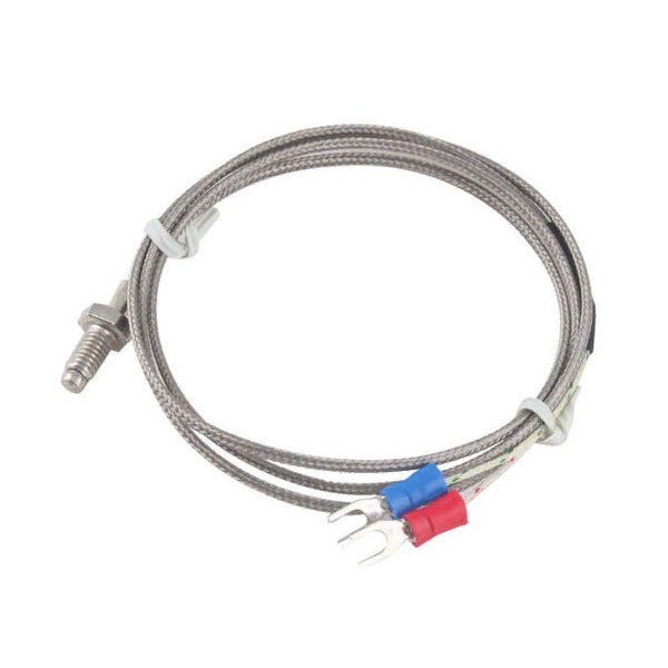 Термопара К тип 0~600 5мм M6 0.5м кабель (K type)