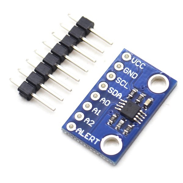 Датчик температуры MCP9808, -40C - +125С,  I2C