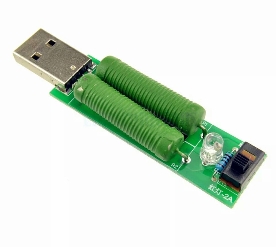 Нагрузка USB 1-2А